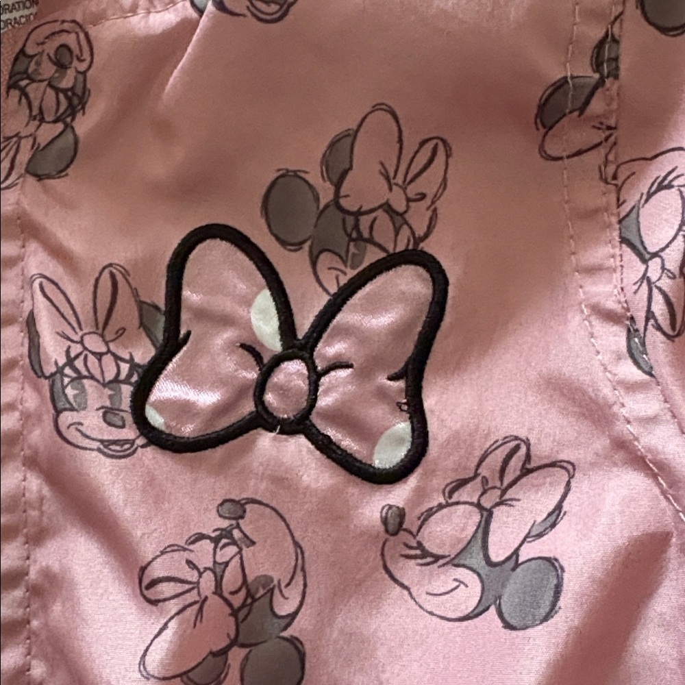 Pink Hooded Jacket with Cartoon Print - Picture 2 of 10